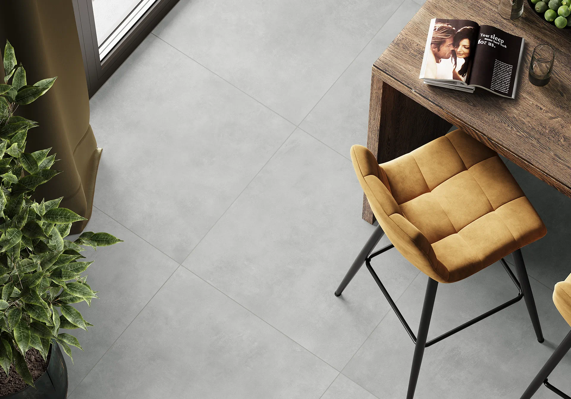 GFU6060URH70R Urban Home матовый 600x600x9 Alma Ceramica (Уралкерамика) фото 16