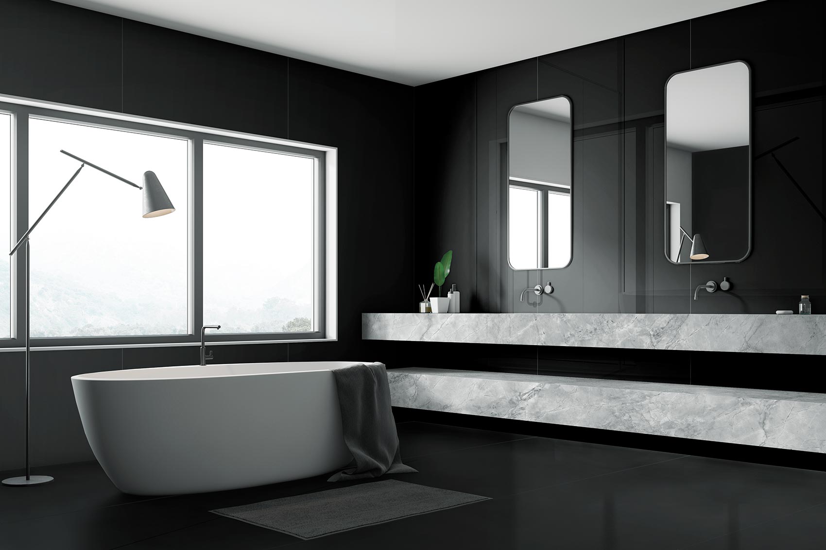 229678 Pure White Silk Rect 6 mm 1200x3000 ArkLam фото 4