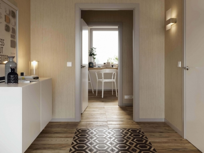 SG193/002 Хоум Вуд коричневый мозаичный 20.1х50.2 Kerama Marazzi