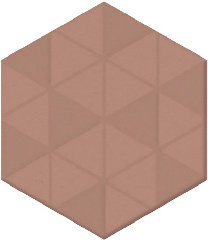 OS/E241/63011 Декор Агуста розовый 6х5,2 Kerama Marazzi