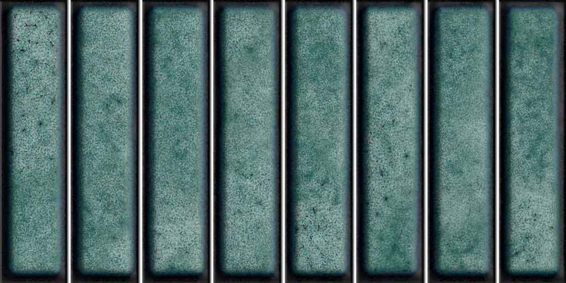 Domino Verde Glossy 15x30 El Barco фото 3