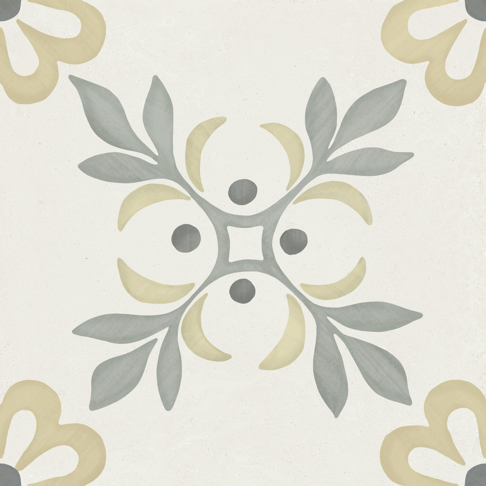40460 Llevant Yellow Garden LT 22.3x22.3 Harmony