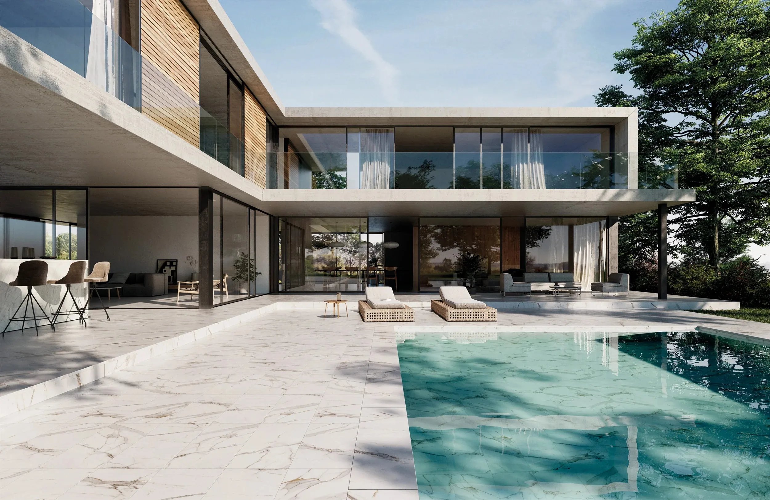 Marbles Peldano Recto Crema Marfil C-1 33x120 Exagres фото 2