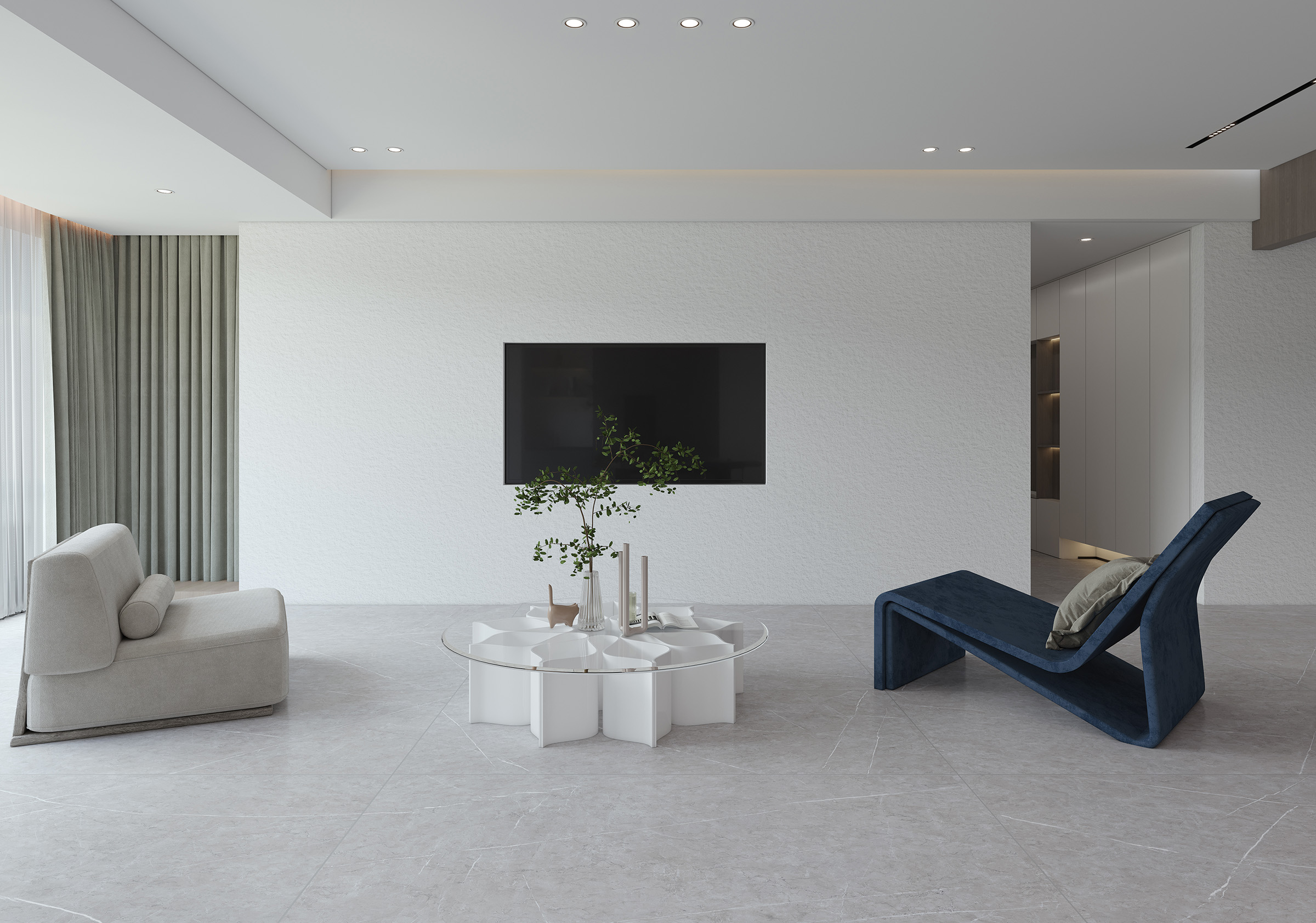 Mono Grey Matt 800х3200х12 StaroSlabs фото 3