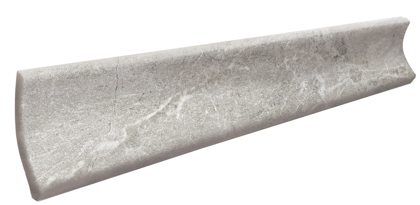 Плинтус радиальный Marble 431 Arian R9 r30 42х330 Kerastep