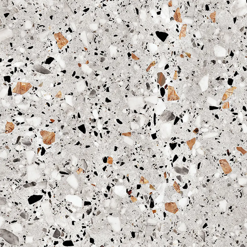 NR0373-M Эвия Терраццо Серый матовый 600x600x9.5 ProGRES Ceramica