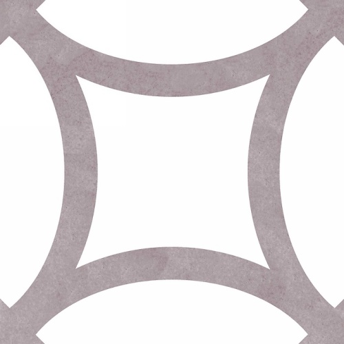 AB3702 District Figure Silver Grey 20x20 Mayolica