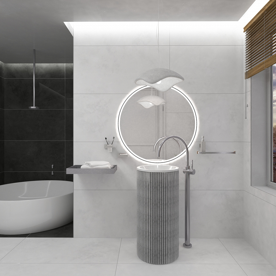 Cement Carbon Mat 60x120 Керлайф фото 15