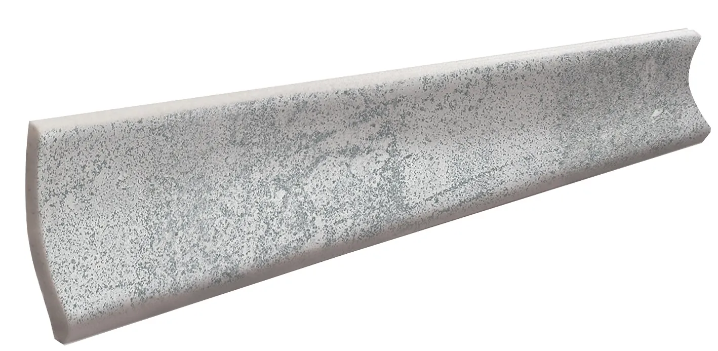 Плинтус радиальный Urban 371 Silver R9 r30 40х330 Kerastep