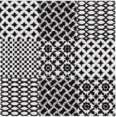 7VFNB0G Deco Dantan Черно-Белый 10x10 Tagina Ceramiche