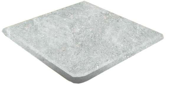 Petra Esquina Redondeada Gris Antislip 31.5x31.5 Gres de Aragon