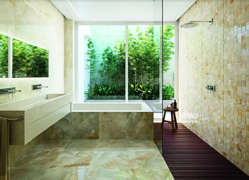 ONIX LINK VERDE 25x75 Click Ceramica