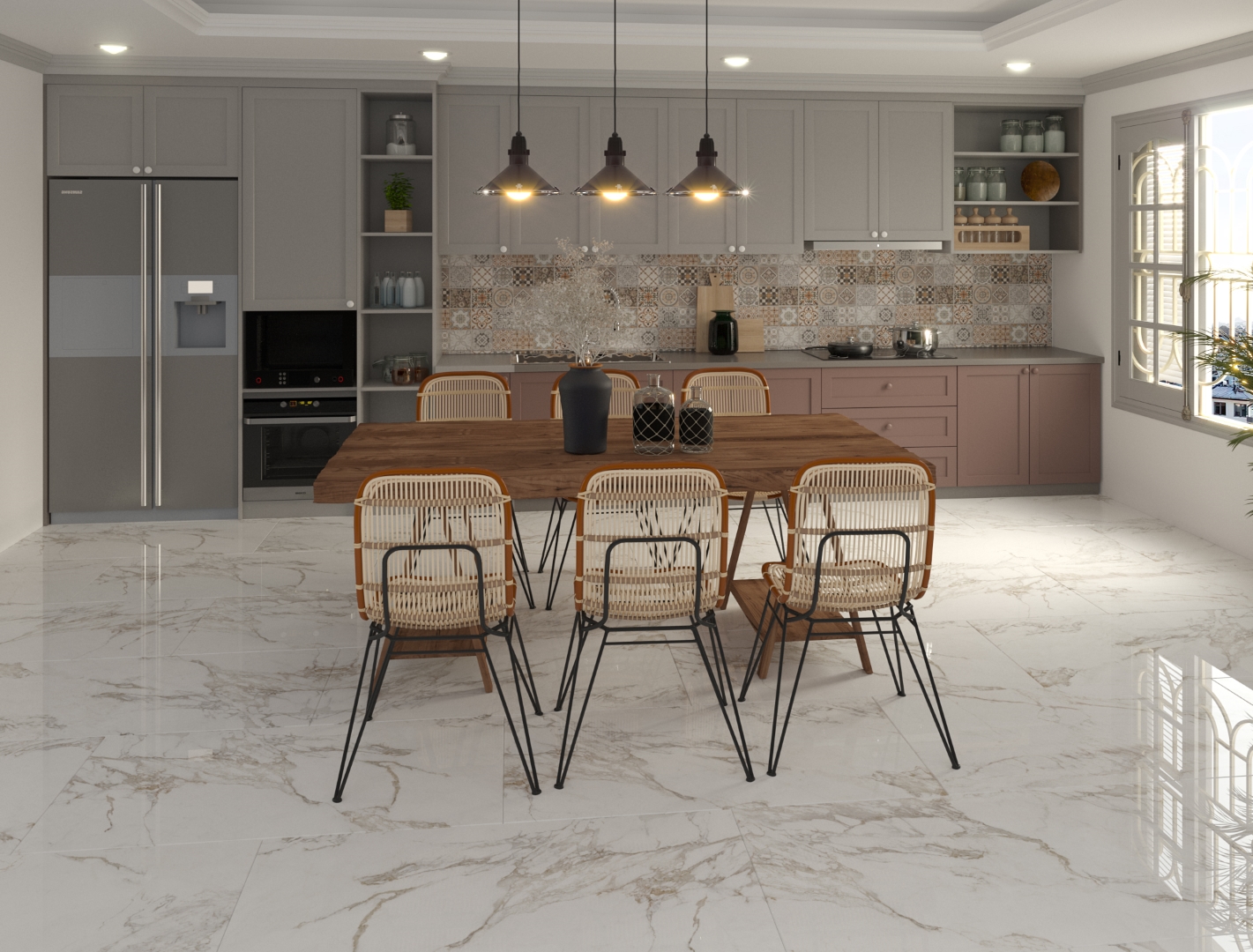 Creme Blanc Qua Granite