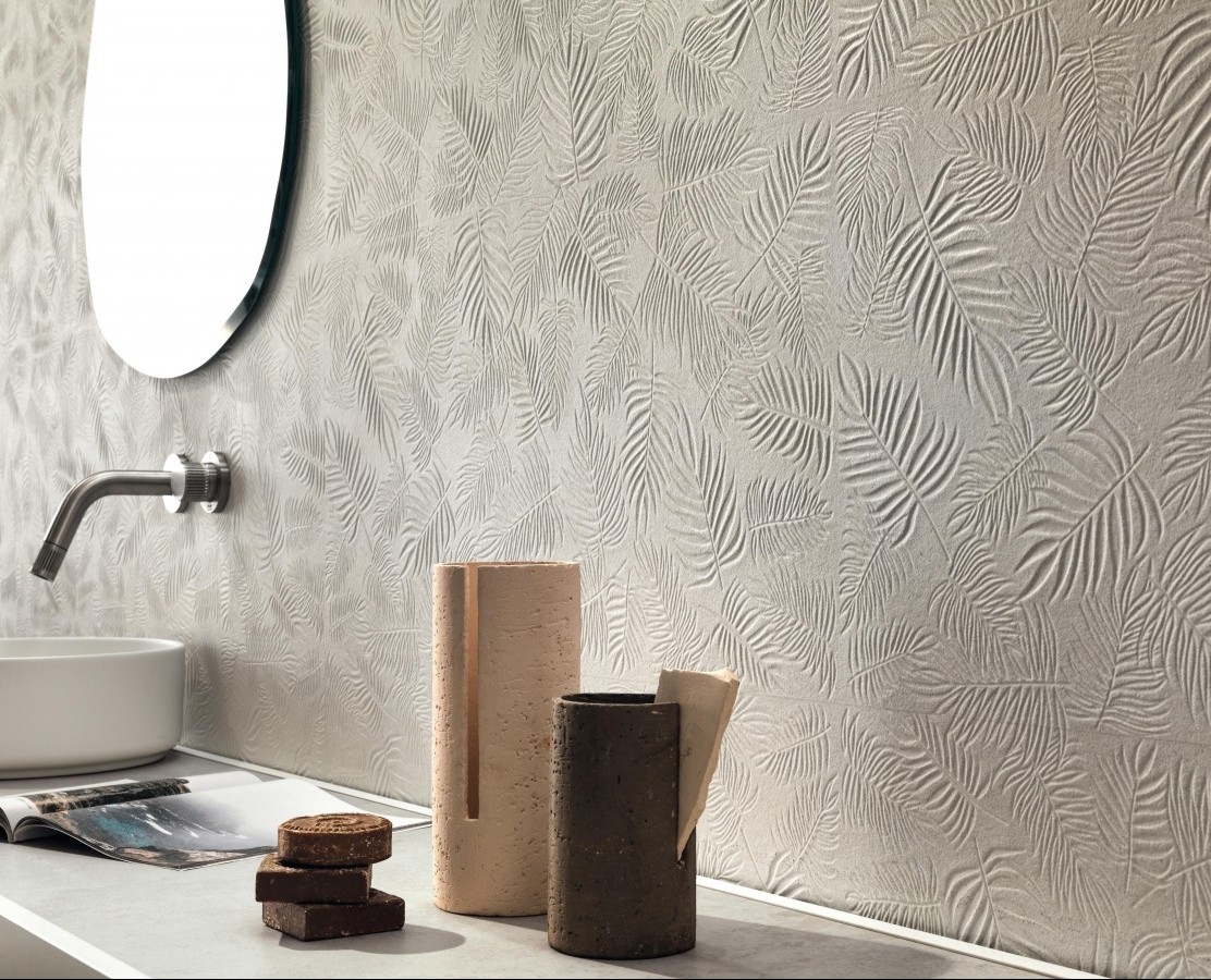 A6OB 3D Wall Carve Field Pearl Corner 40 1,4x40 Atlas Concorde
