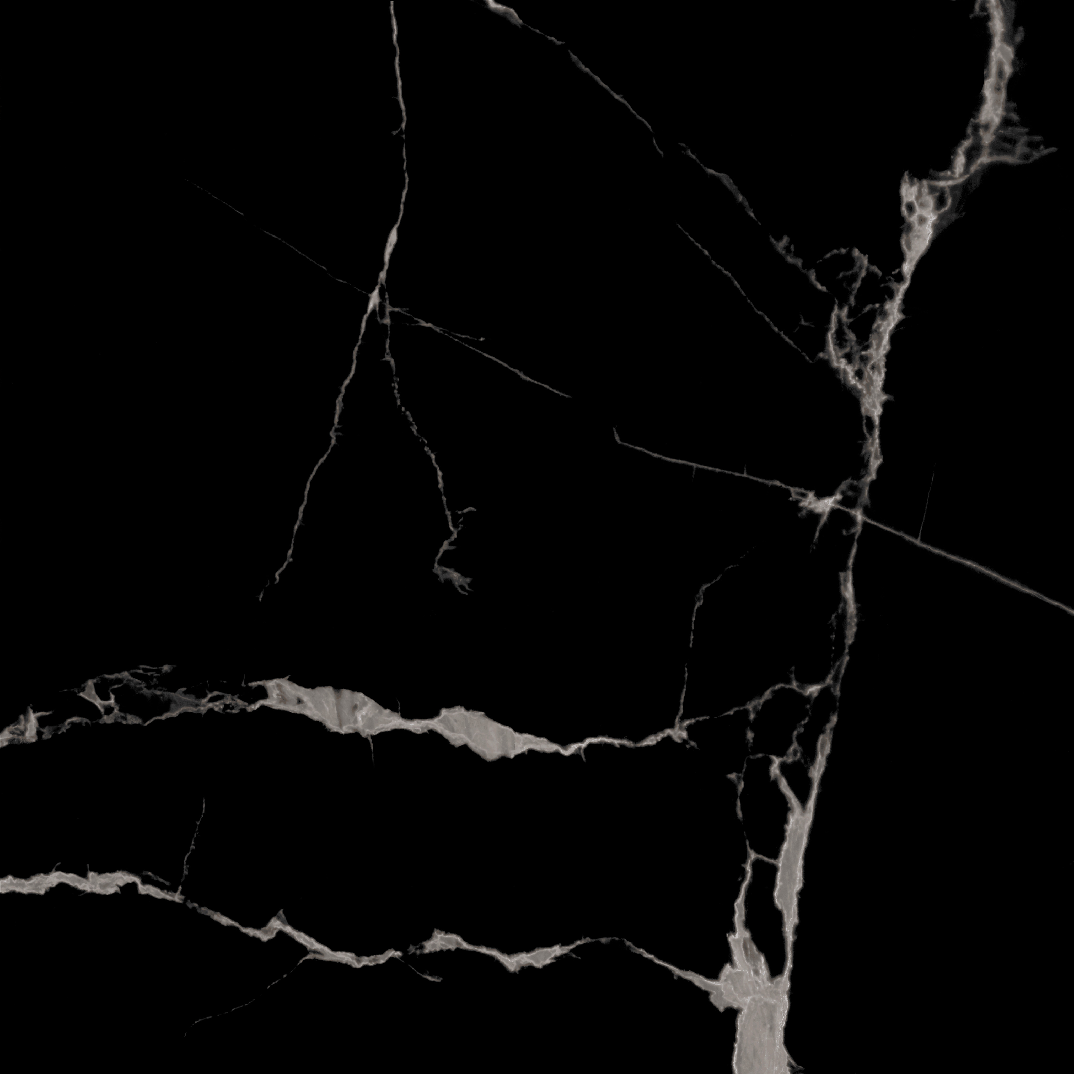 Statuario Black Pol 60x60 Eurotile Ceramica фото 3