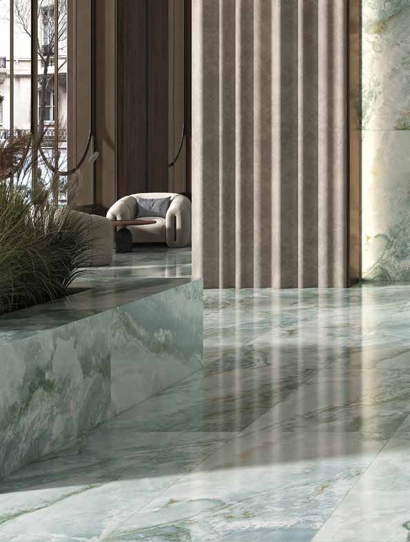 B71175 Glamour Onice Gold Matt Ret 60x120 Bottega фото 13