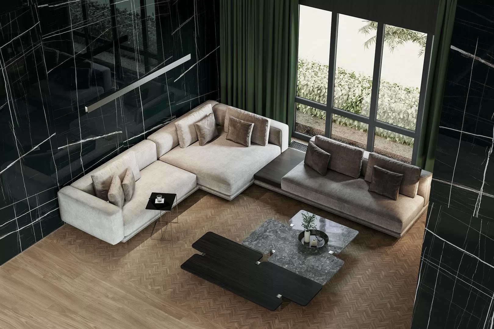 T042/SG5263 Монтиони мозаичный бежевый 34x35,5 Kerama Marazzi фото 7