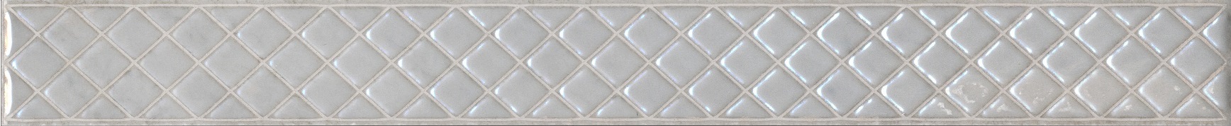 AZ/A054/6424 Бордюр Мотиво серый светлый глянцевый 40x4,2 Kerama Marazzi