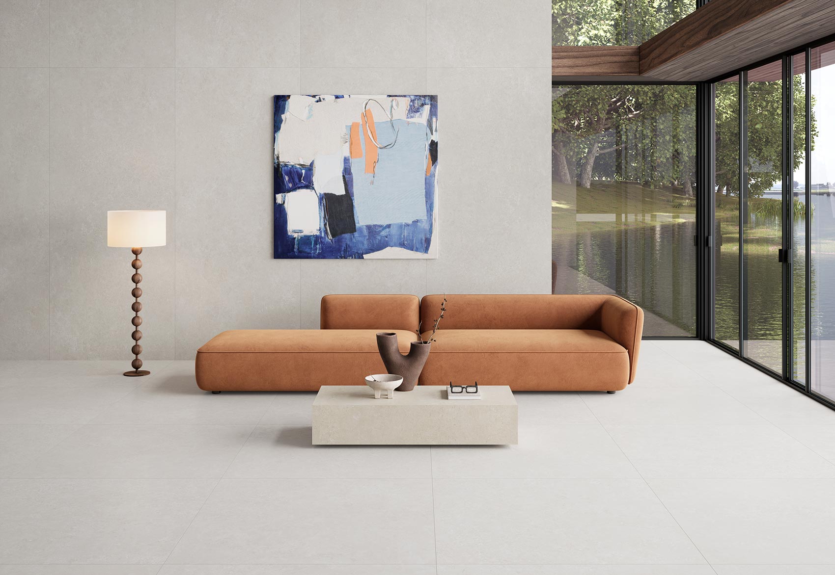 Образец 20х30 см керамогранита Navarti - Batela - Batela Beige Matt 60x120 Navarti (Kerlife) фото 16