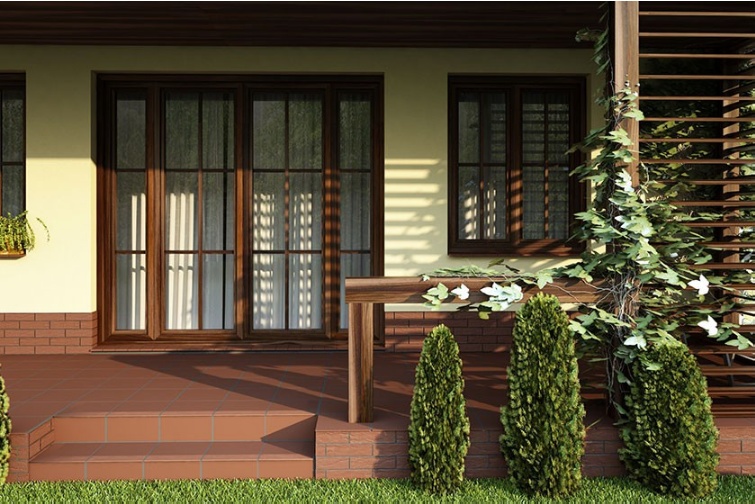 5258 Burgund podloga gladka 300x300x11 CERRAD