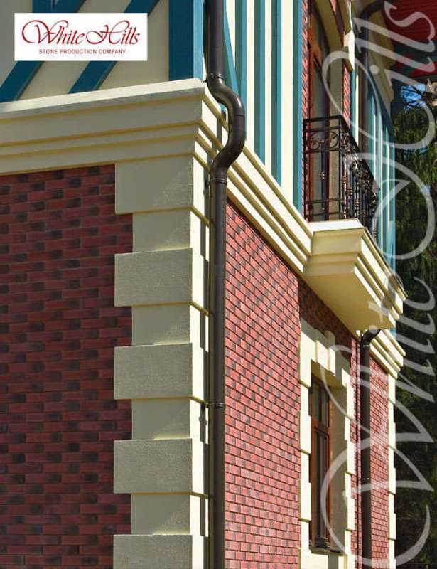 353-85 Терамо брик Design угол 9x20,5x5.5 White Hills