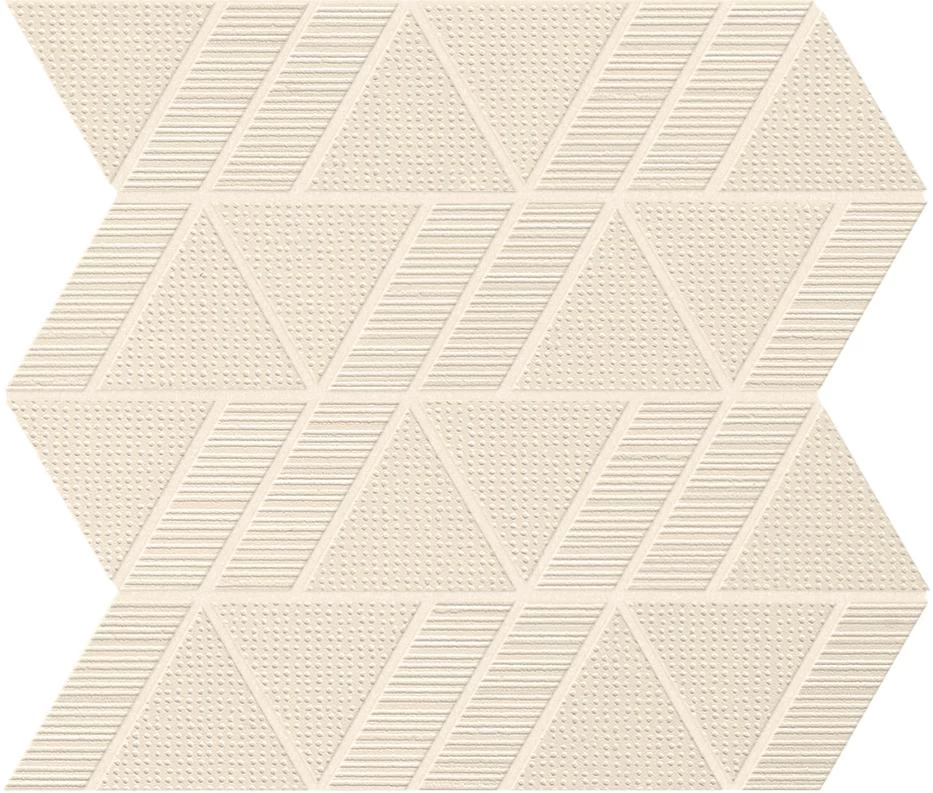 A6SQ Aplomb Cream Mosaico Triangle 31,5x30,5 Atlas Concorde