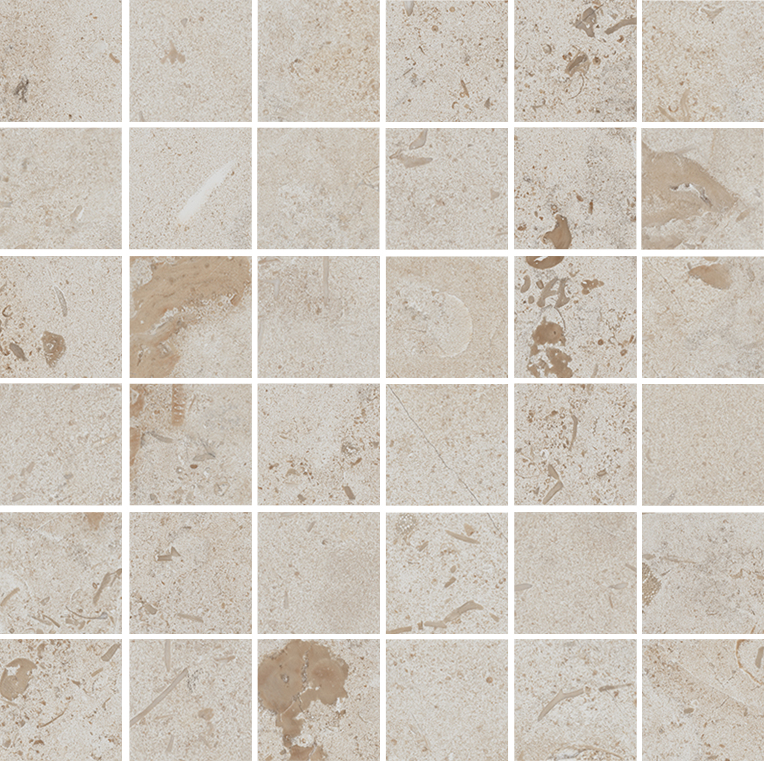 DD205520/MM Декор Про Лаймстоун бежевый матовый мозаичный 30х30 Kerama Marazzi