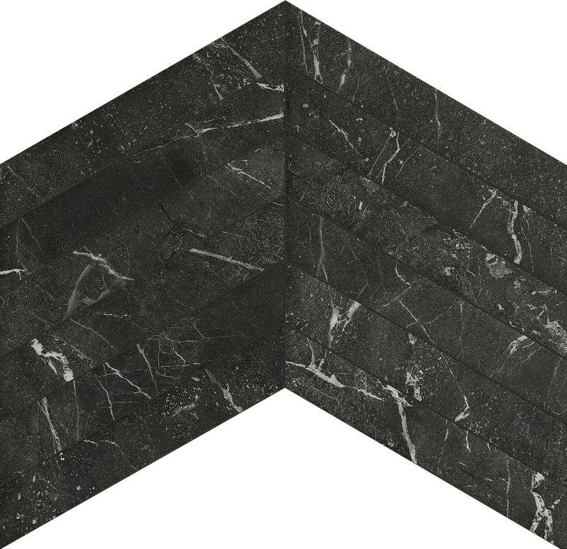 fRXU Roma Stone Grafite Chevron Matt 7,5х45 FAP Ceramiche
