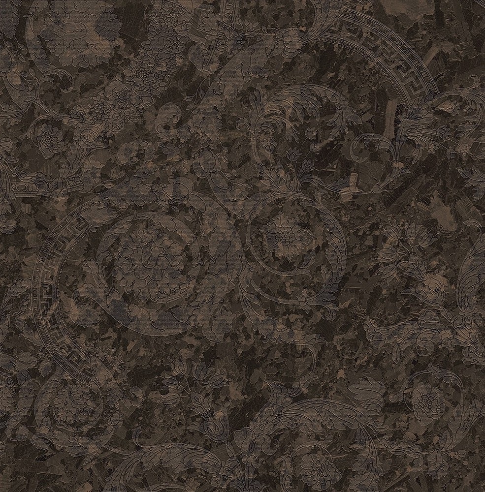 G0047032 Meteorite Megabarocco Moka R 60x60 Versace (Gardenia Orchidea) фото 6