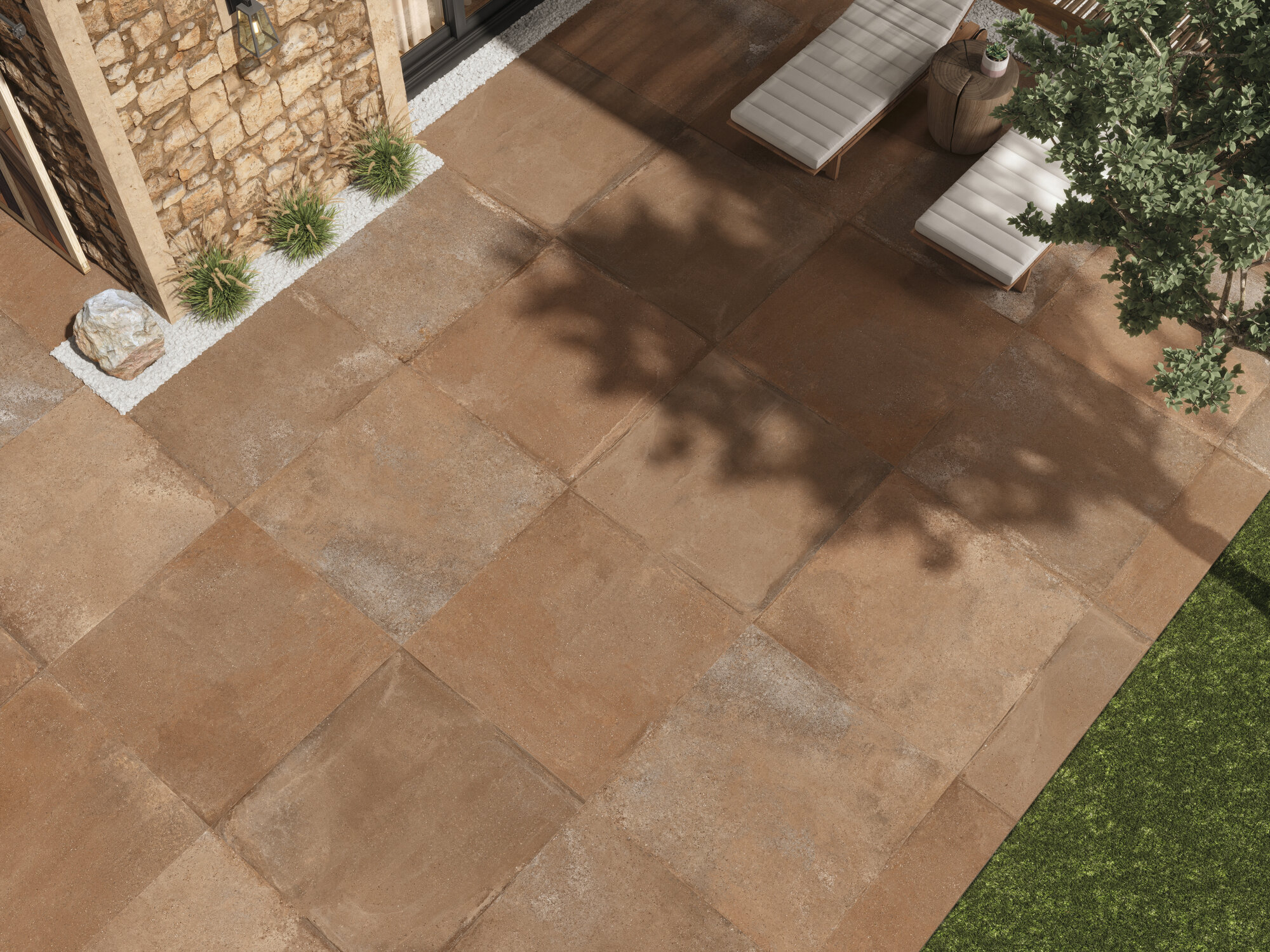 A042409 Palanzo Ecru Rect. 60x60 Ape Ceramica