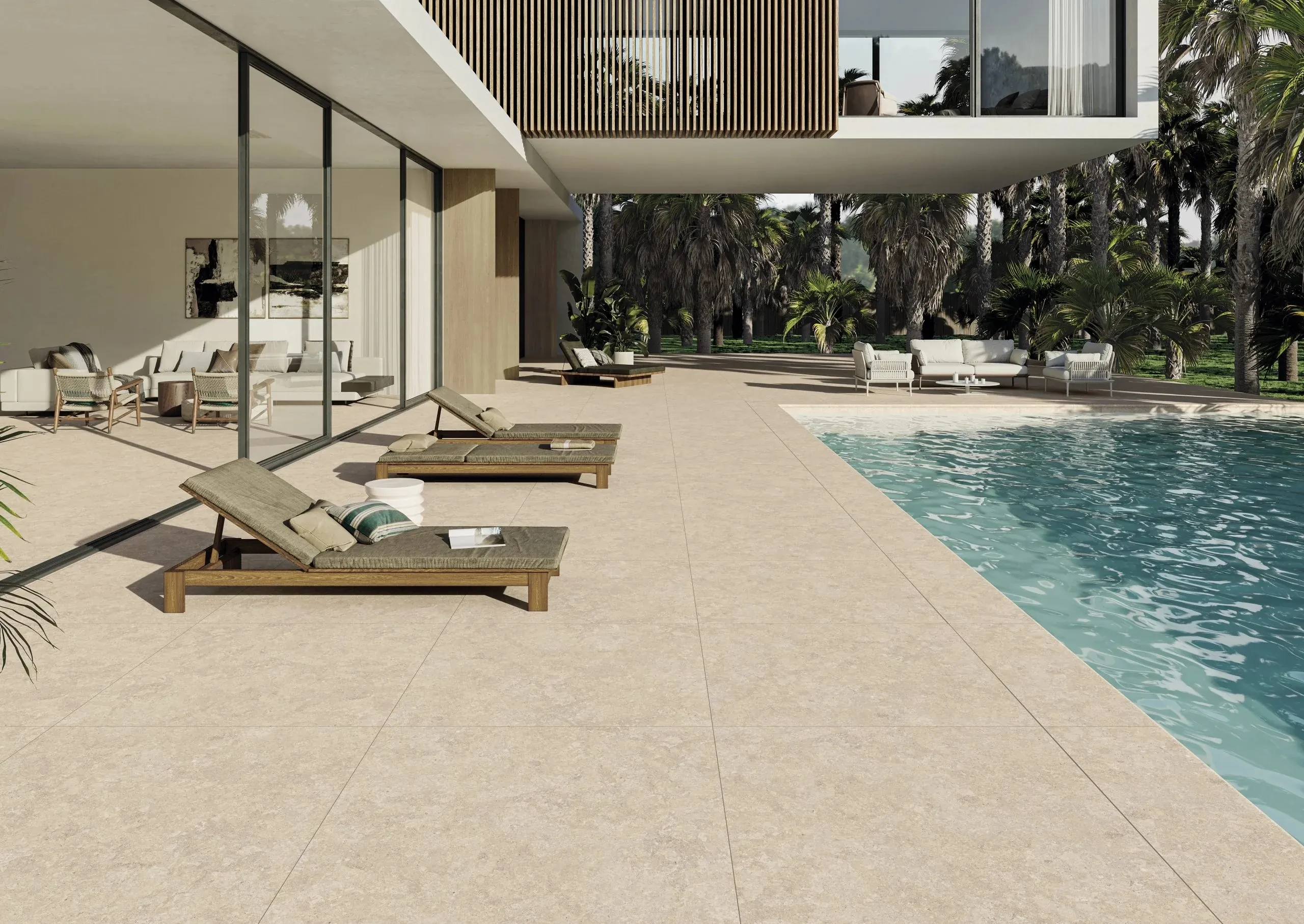 Remate Peldano Recto Bedford Sand C-3 R11 30х330х7,5 Exagres фото 6