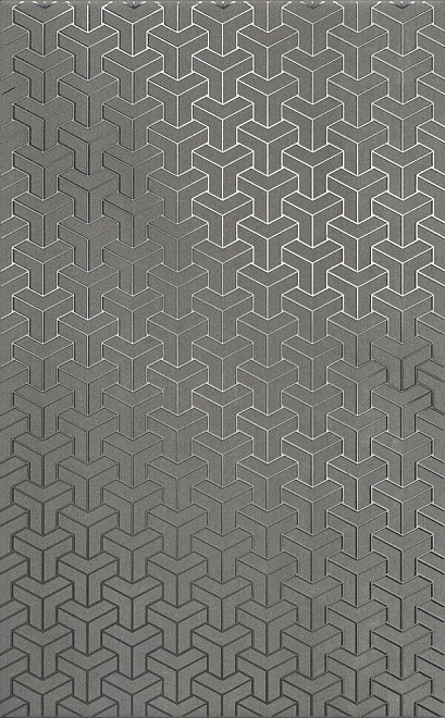 HGD/C371/6399 Декор Ломбардиа серый темный 25*40 Kerama Marazzi