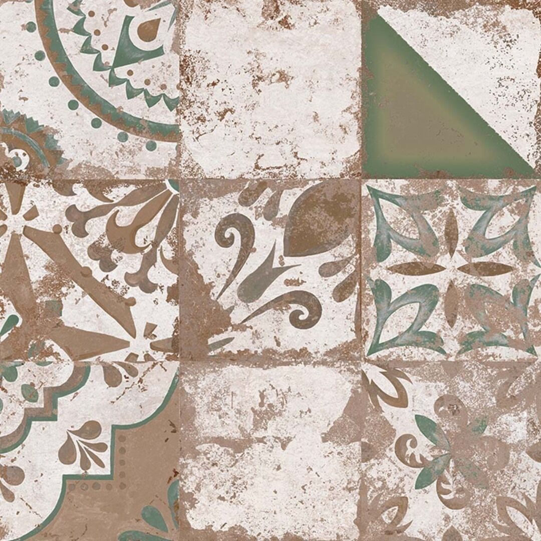 Memory 7 Verde Brillo 58x58 El Molino