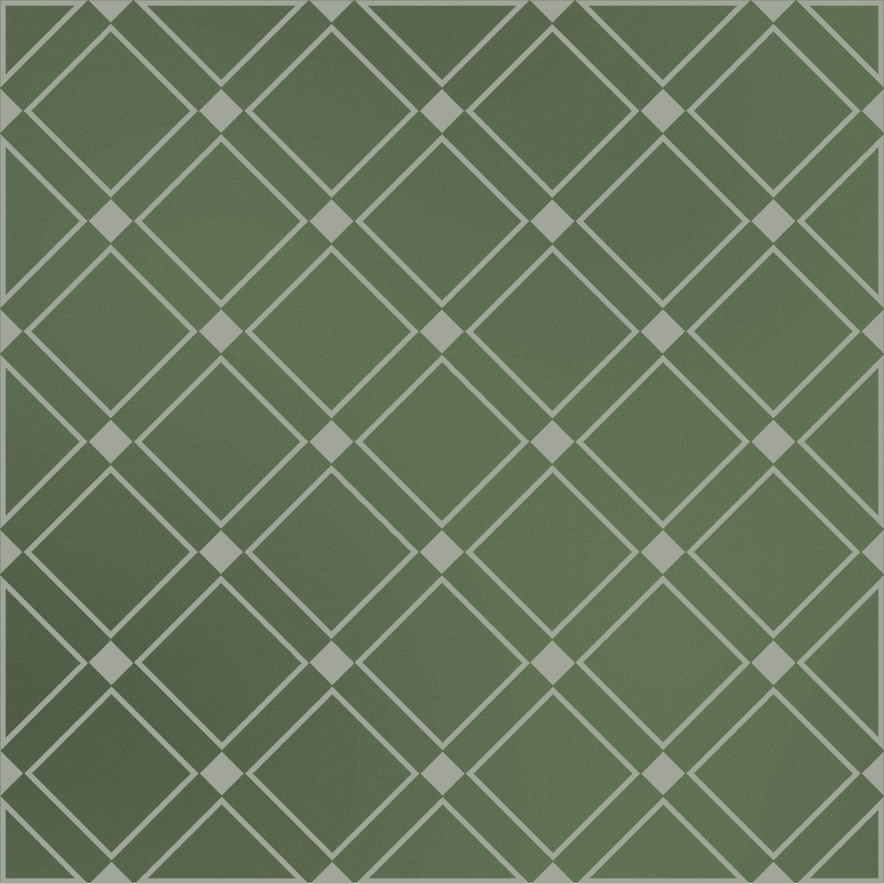 KMD3STA015GN Декор Бахия 1 зелёный глянцевый 9,8x9,8x0,7 Kerama Marazzi