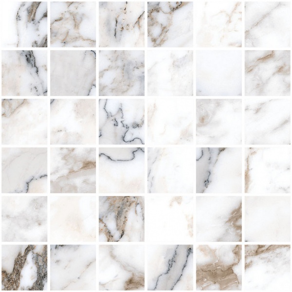 K949879LPR1VTE0 Marble-X Бреча Капрайа Белый ЛПР 30x30 Vitra
