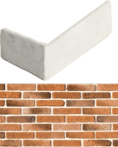 336-75 Йорк брик угол 8x17,5x4,7 White Hills