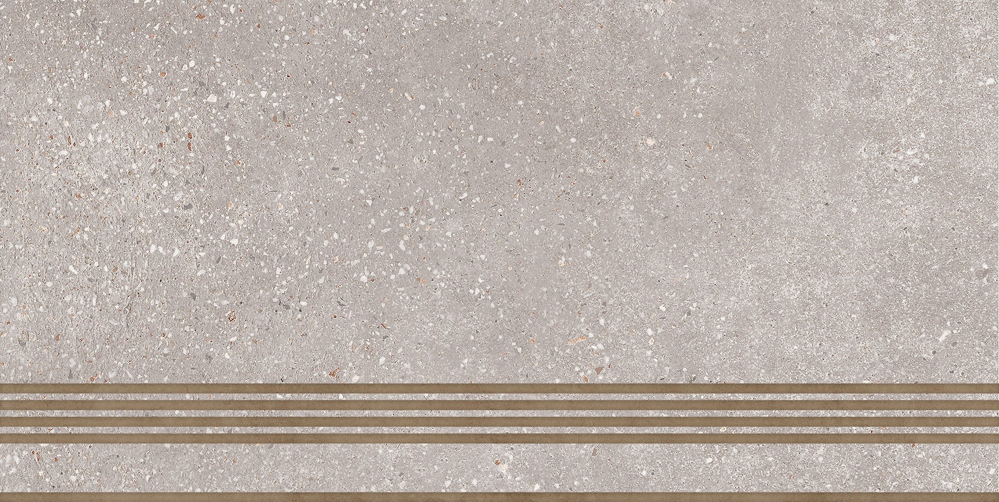 ST183VG Ступень Coral Rock Серый 30x60 Global Tile