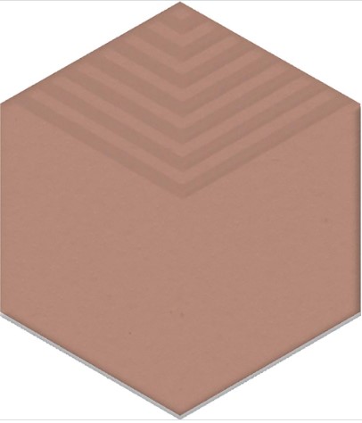 OS/E241/63011 Декор Агуста розовый 6х5,2 Kerama Marazzi