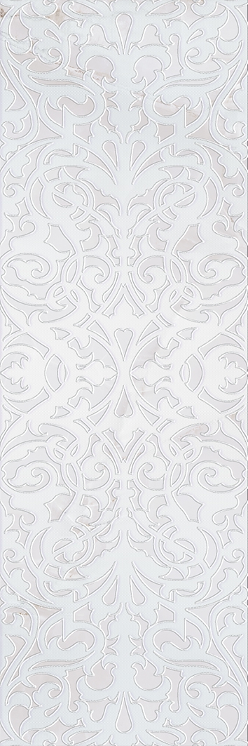 Stazia white decor 01 30х90 Gracia Ceramica