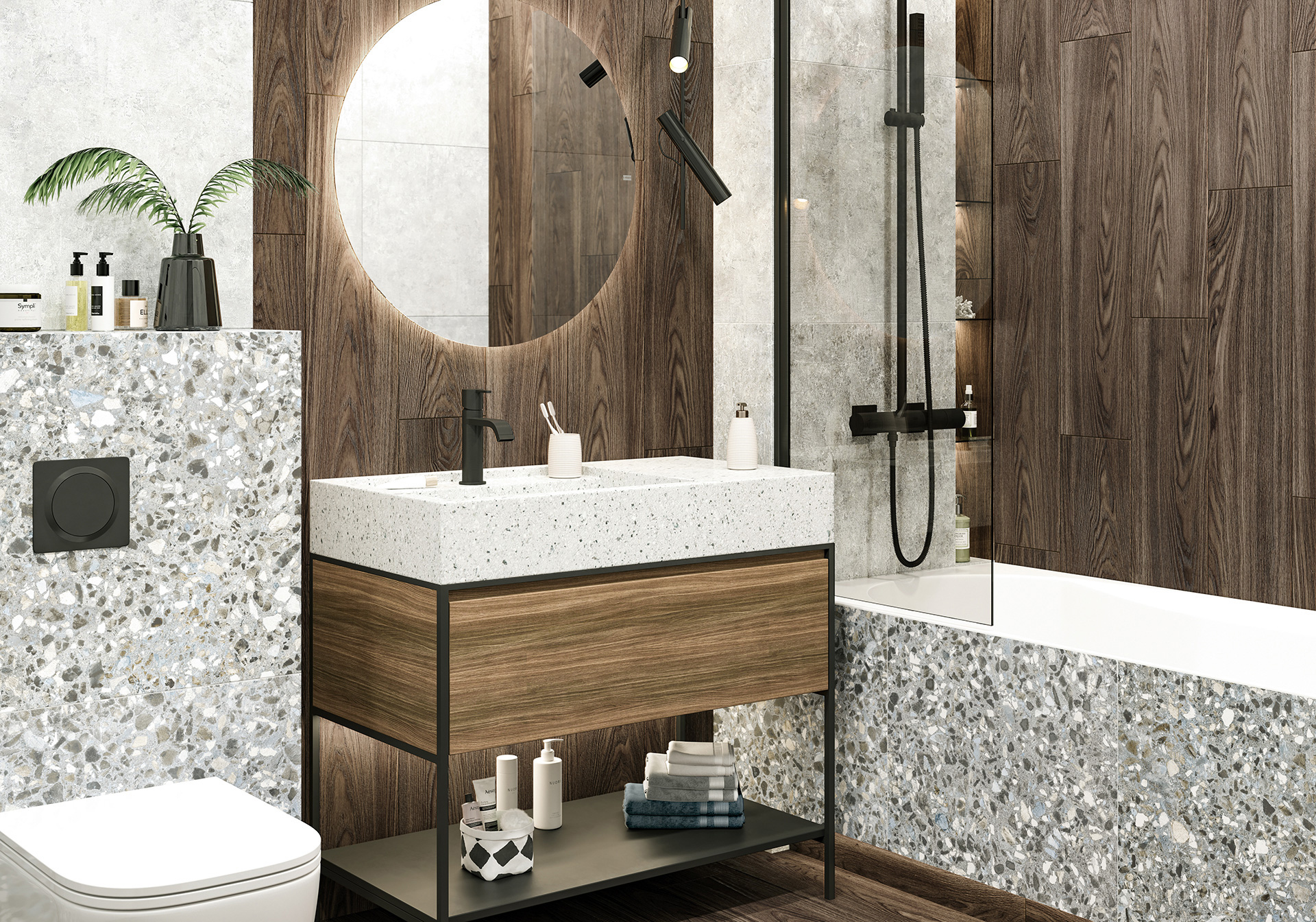 GFA92ADR07R Andora матовый 200x900x7 Alma Ceramica (Уралкерамика)