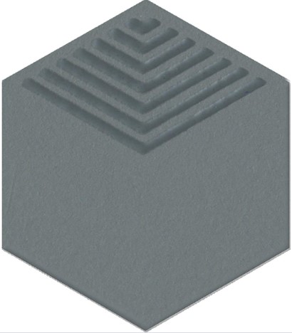 OS/D241/63010 Декор Агуста синий 6х5,2 Kerama Marazzi