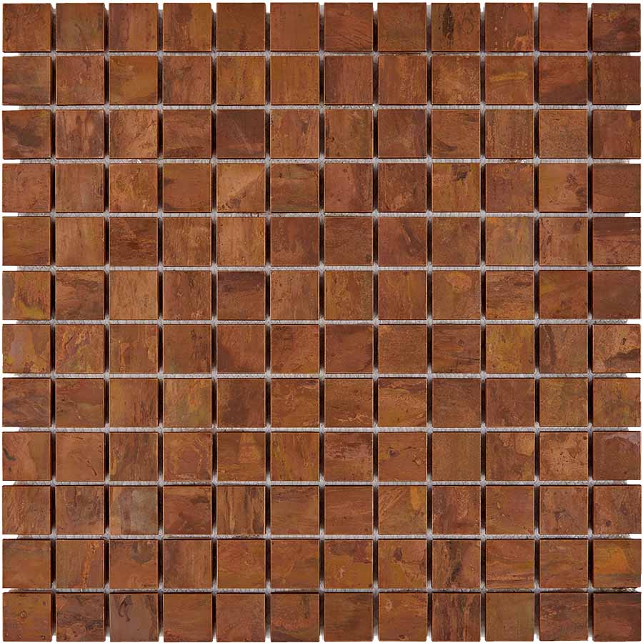 PIX731 Мозаика из меди 23x23 300х300x8 Pixmosaic