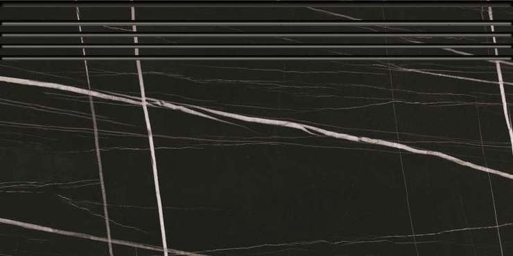 K-1004/MR/st01 Marble Trend Nero Dorato 294x600x9 Kerranova