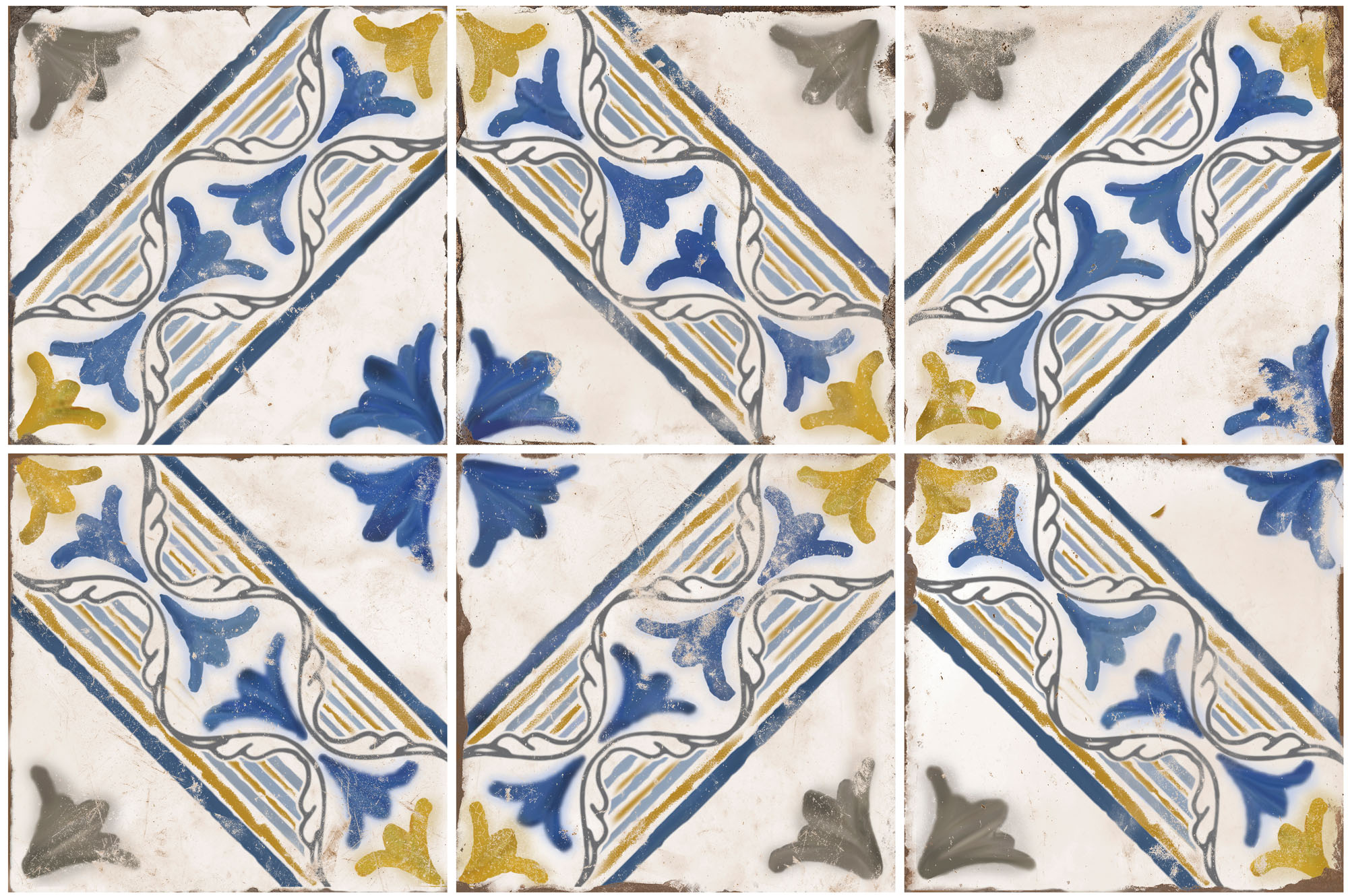 Magnolia Lina 20х20 Nanda Tiles