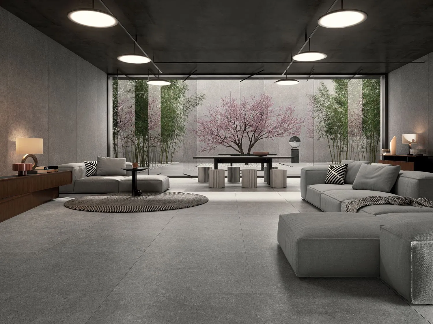 Pura Grey Chiseled Safetouch 6.5 mm 120x278 Kerlite фото 2