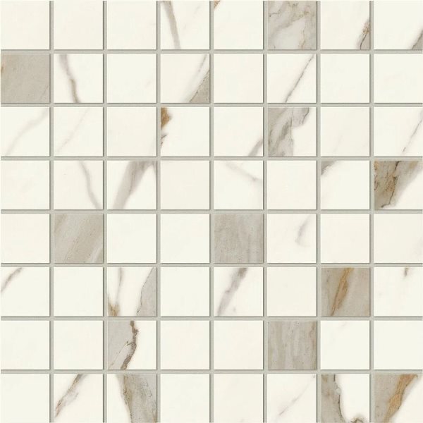AF9C Marvel Calacatta Sublime Mosaico Matt 30x30 Atlas Concorde