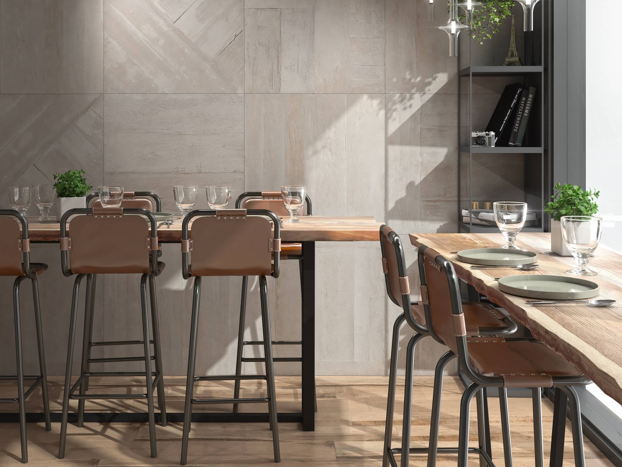 DL840590R Сольферино декорированный обрезной 80x80x0,9 Kerama Marazzi