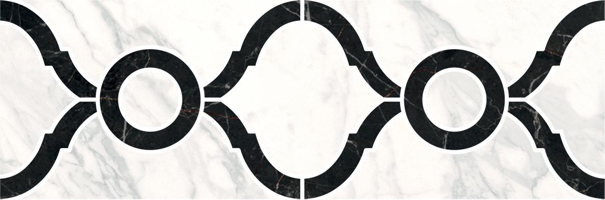ID91T Бордюр Фрагонар наборный белый 30x9,9x0,9 Kerama Marazzi