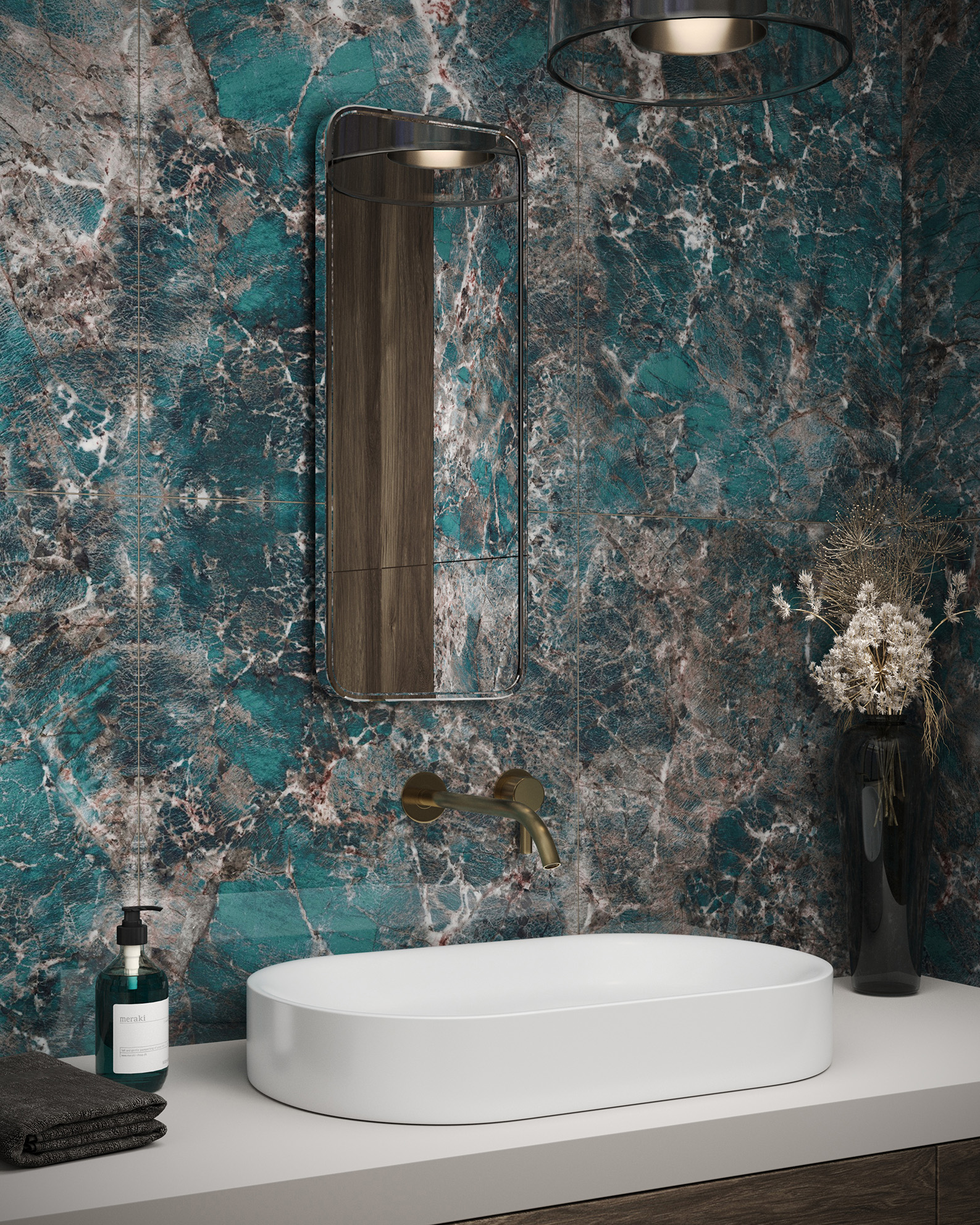 Neo Amazonite Cherry High Gloss 60x120 Staro фото 25