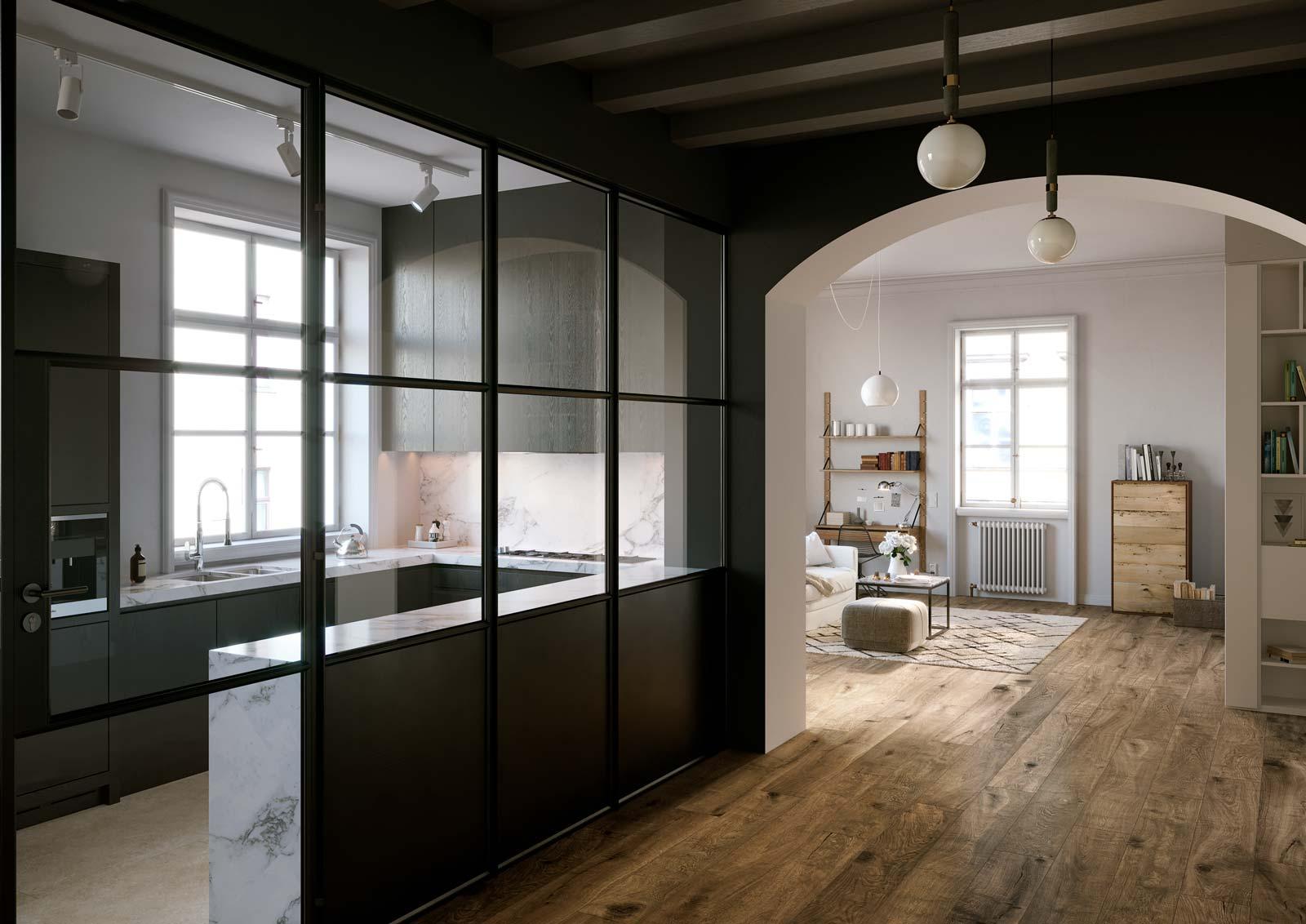 MA8Z Vero Quercia Chevron 11x54 MARAZZI Italy